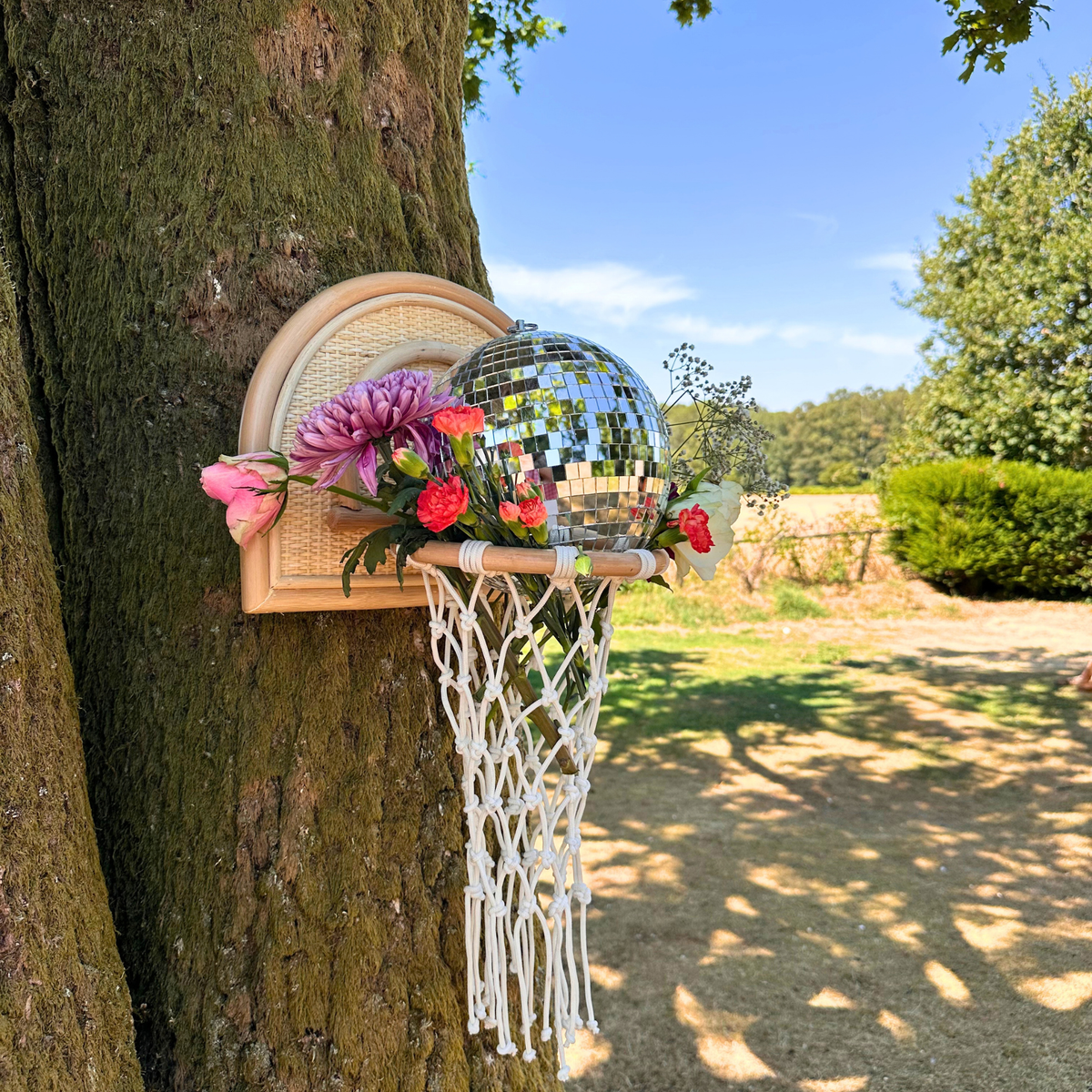Rattan Basketball Hoop