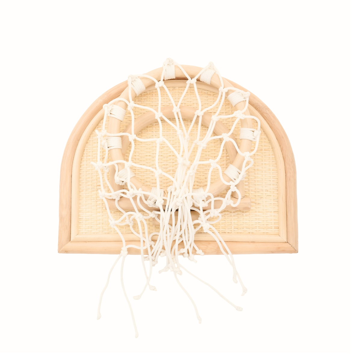 Rattan Basketball Hoop