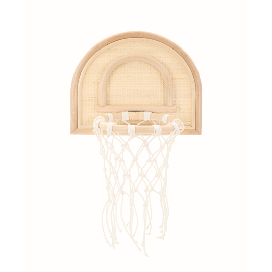 Rattan Basketball Hoop
